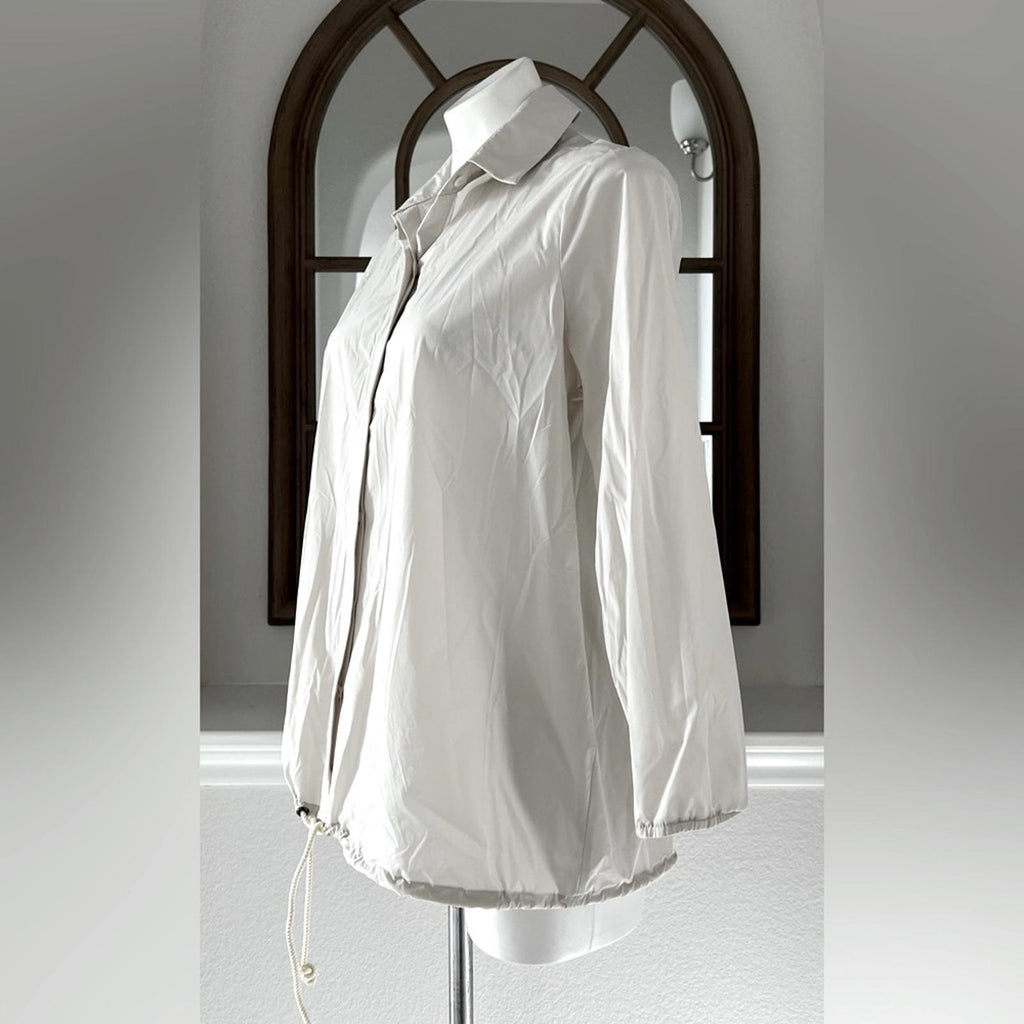 ST JOHN Lightweight Jacket, Light Grey