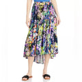 Kobi Halperin Noe Printed High/Low Midi Skirt, NWT, Size XXL