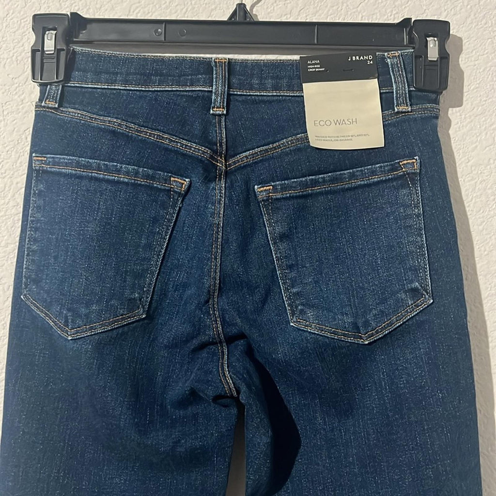 J Brand Alana High Rise Skinny Jeans in Arcade, NWT, Size 24