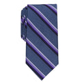 Perry Ellis The Abbot Stripe Neck Tie in Purple, One Size, NWT