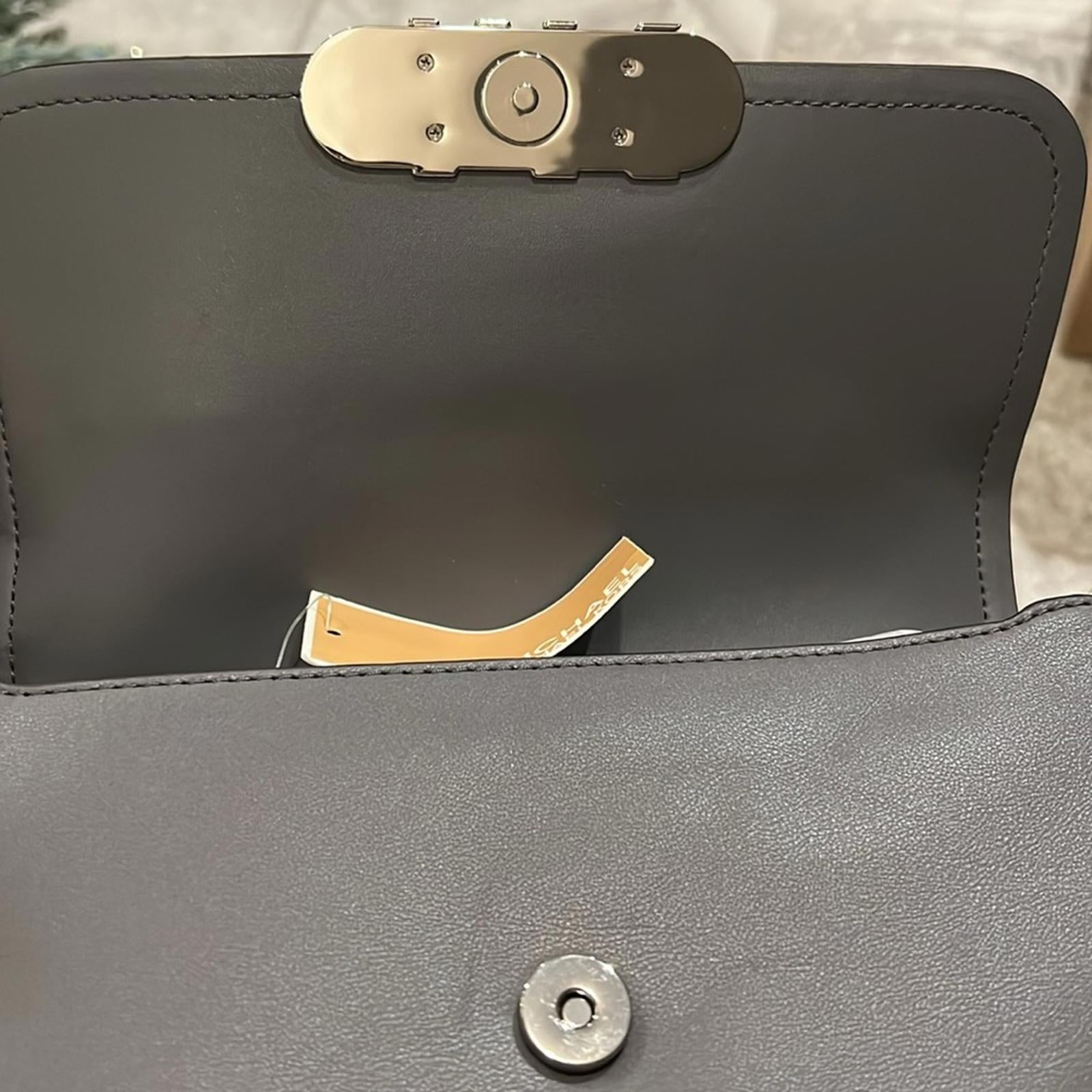 NWT Michael Kors Parker Medium Convertible Pouchette Shoulder Bag Retail $498