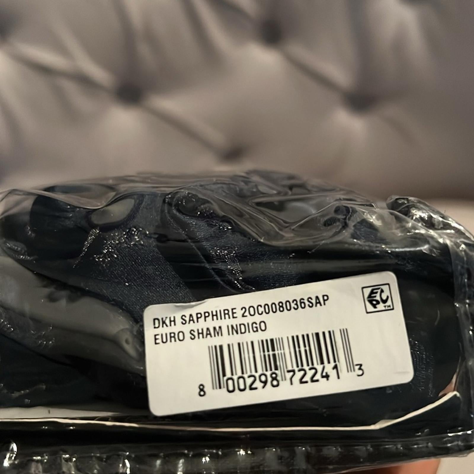 Donna Karan Sapphire Euro Sham , NWT $255