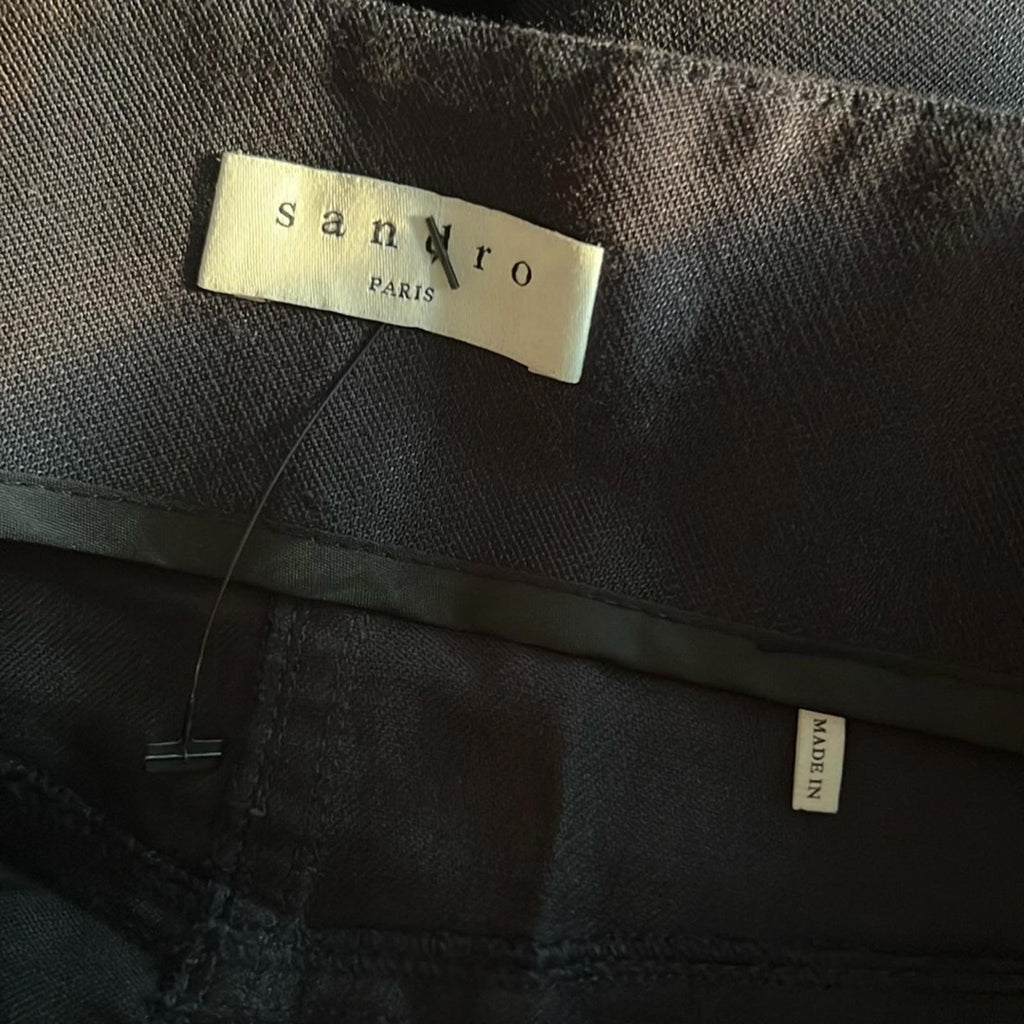 Sandro Paris Mini Skirt in Navy, Size 3, US 8 EXCELLENT!