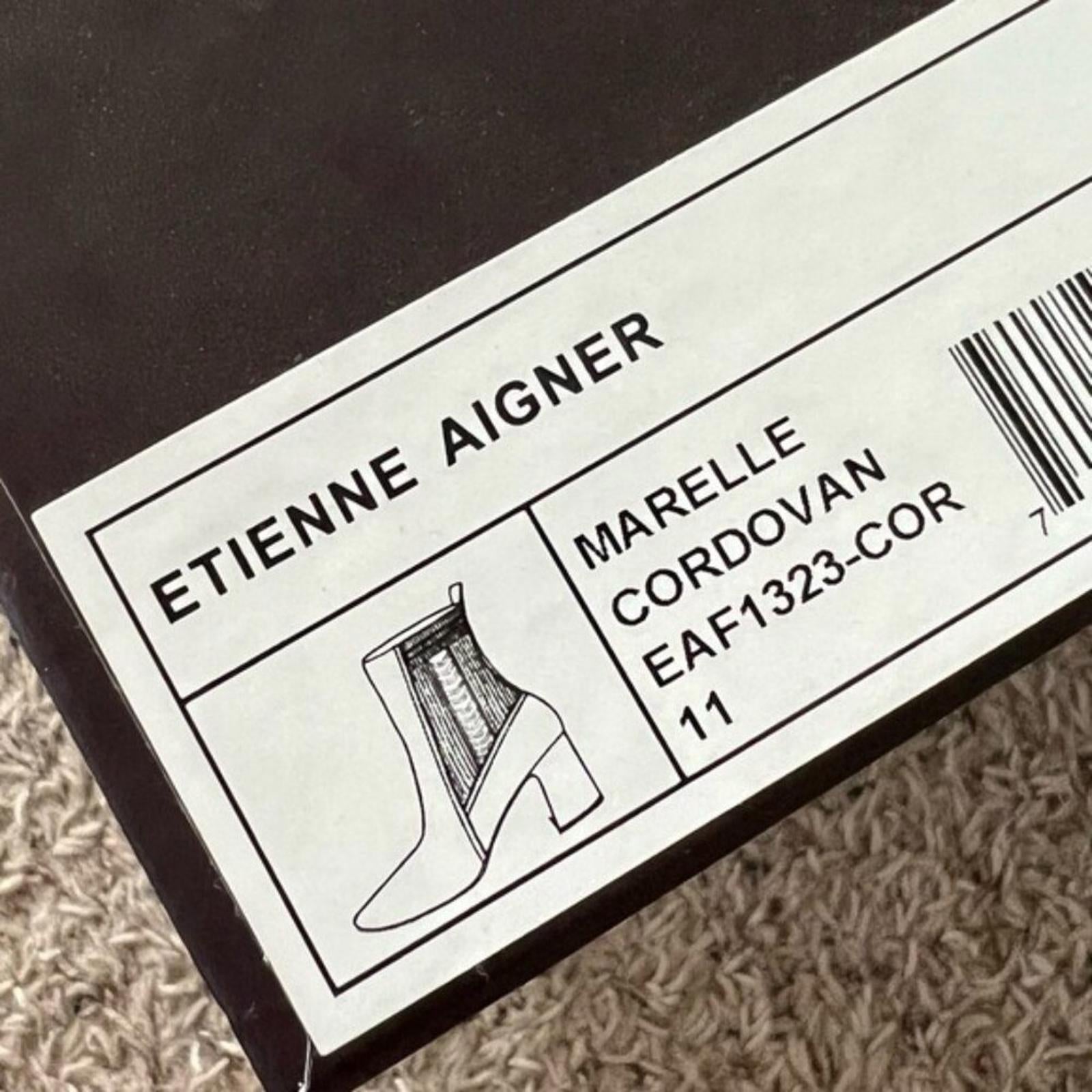 Etienne Aigner Pull-On Boots in Burgundy Suede, Size 11 NEW w/Dust Bag $328
