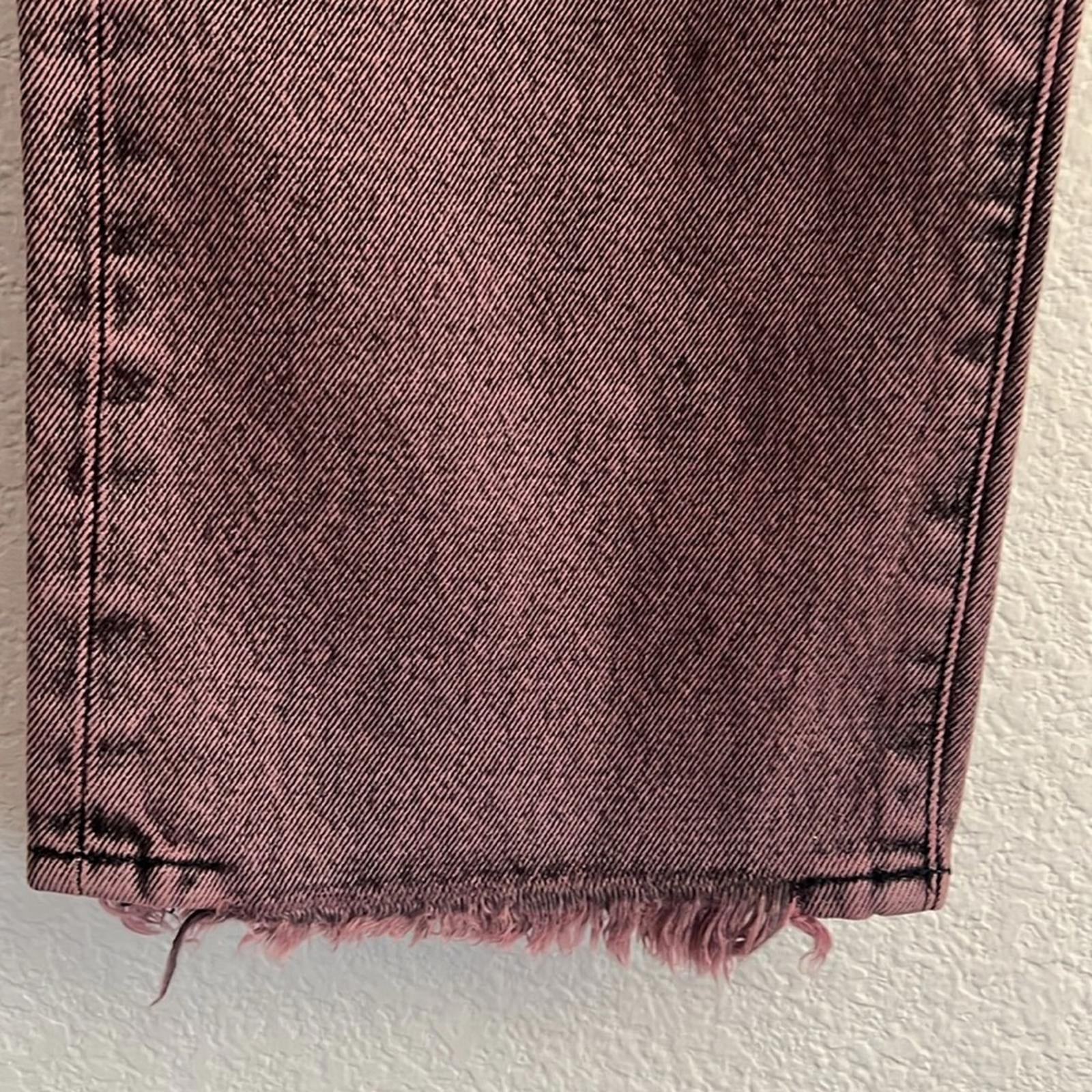 ARIES Acid Wash Batten Jeans in Rose-Pink, NEW, Size 32