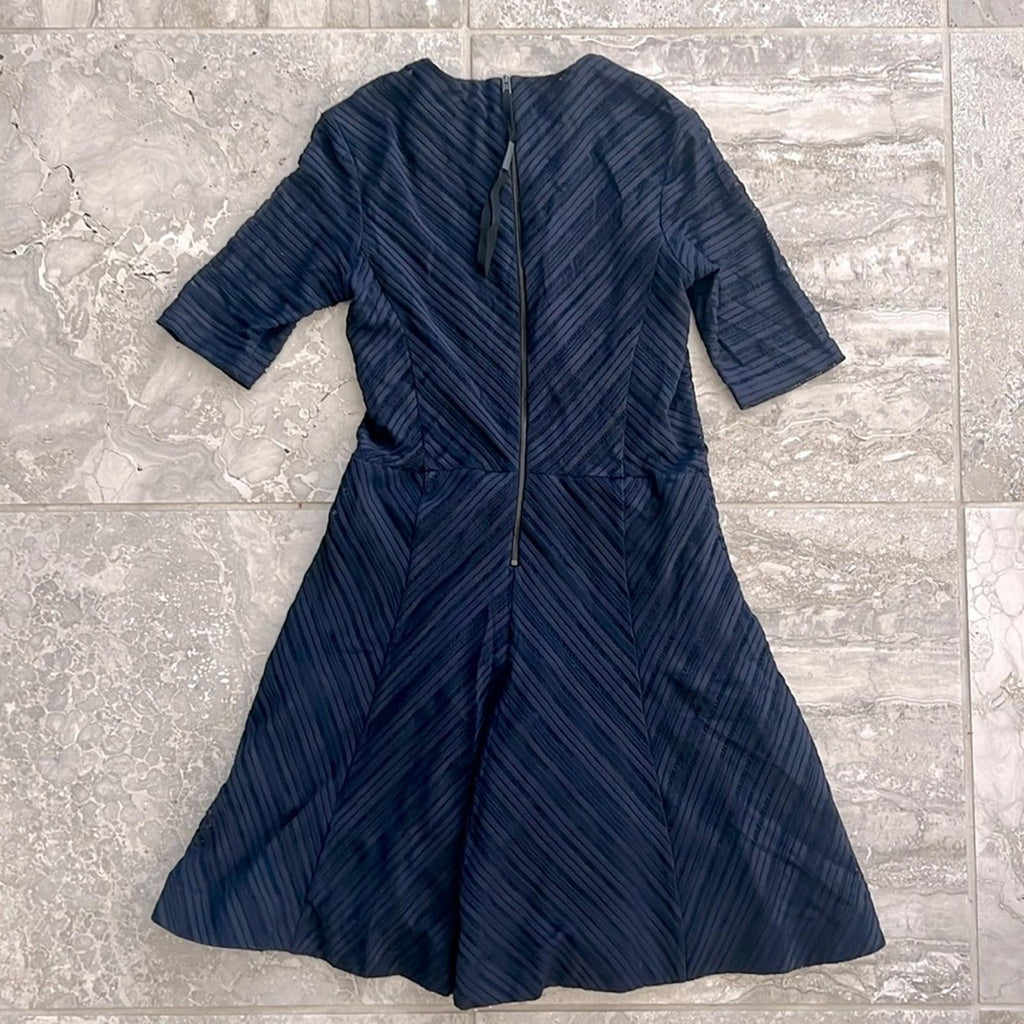 Rag & Bone Basha Short Sleeve Dress in Navy, Size 4 EXCELLENT!