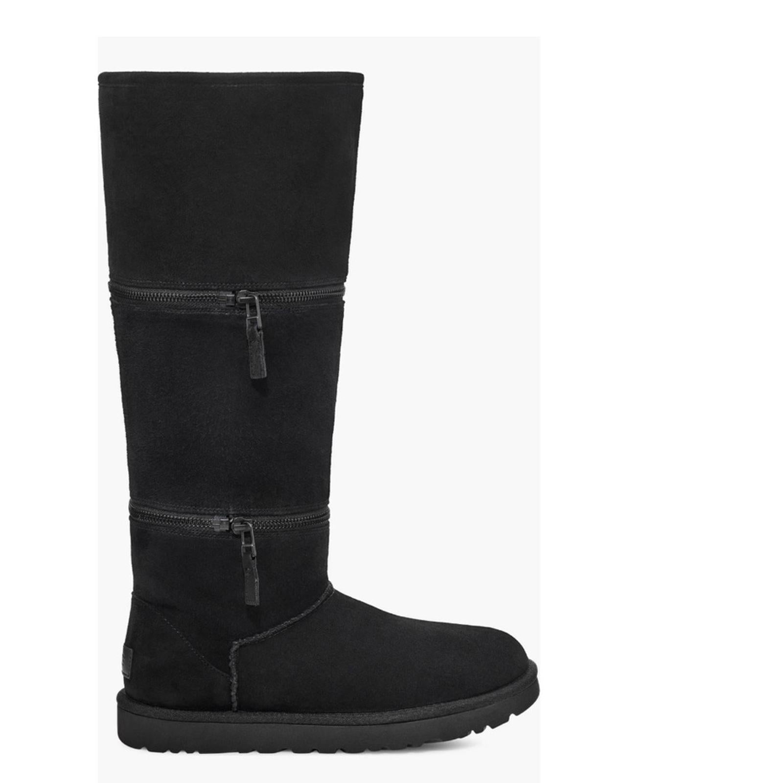 UGG Classic Ultra Convertible Tall Boots in Black, Size EU37 US6 New in Box