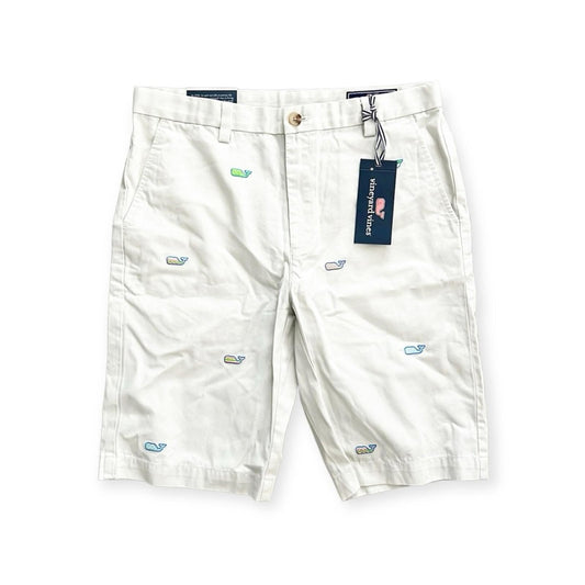 Vineyard Vines Easter Egg Whale EMB Breaker Shorts, Size 14 New w/Tag