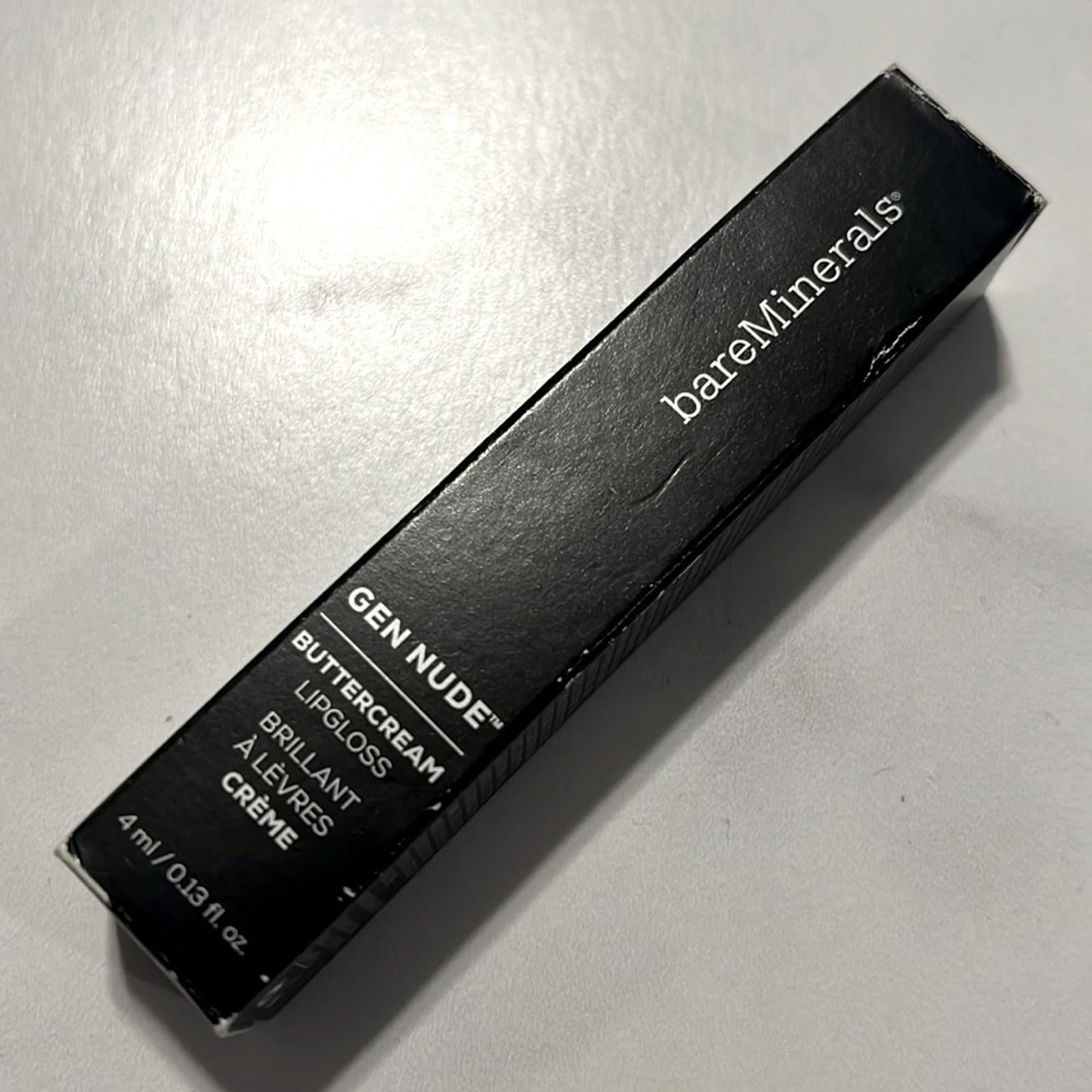 BareMinerals Gen Nude Buttercream Lip-Gloss, Heartbreaker 0.13 oz NEW