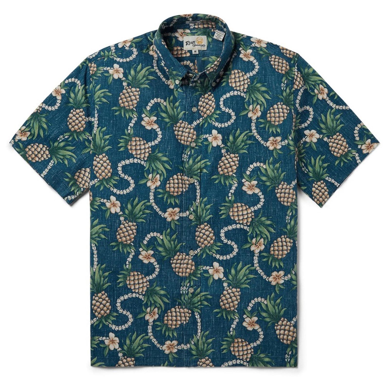 Reyn Spooner Pining for You Shirt in Real Teal, NWT, Size XXL