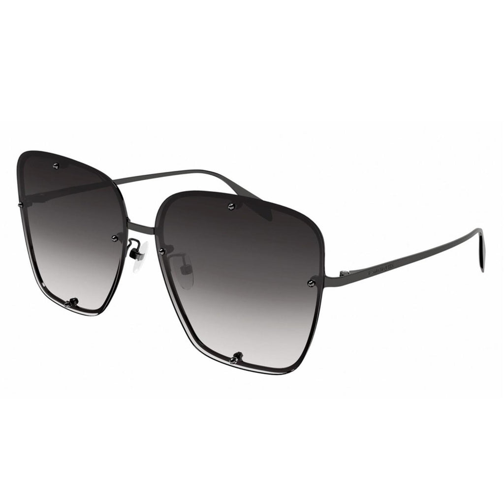 NEW Alexander McQUEEN Oversize Square Frame Sunglasses, 63mm New w/Case