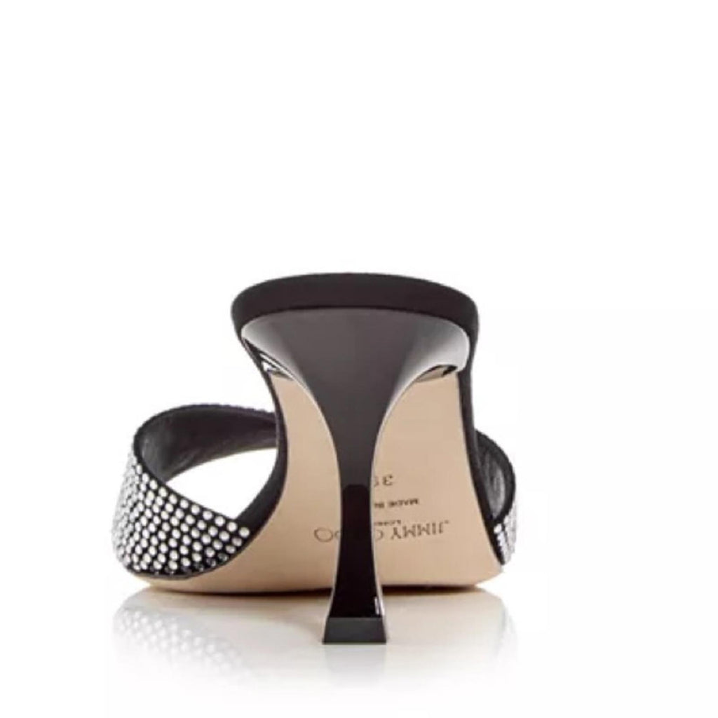 Jimmy Choo Skye 70 Embellished High Heel Slide Sandals