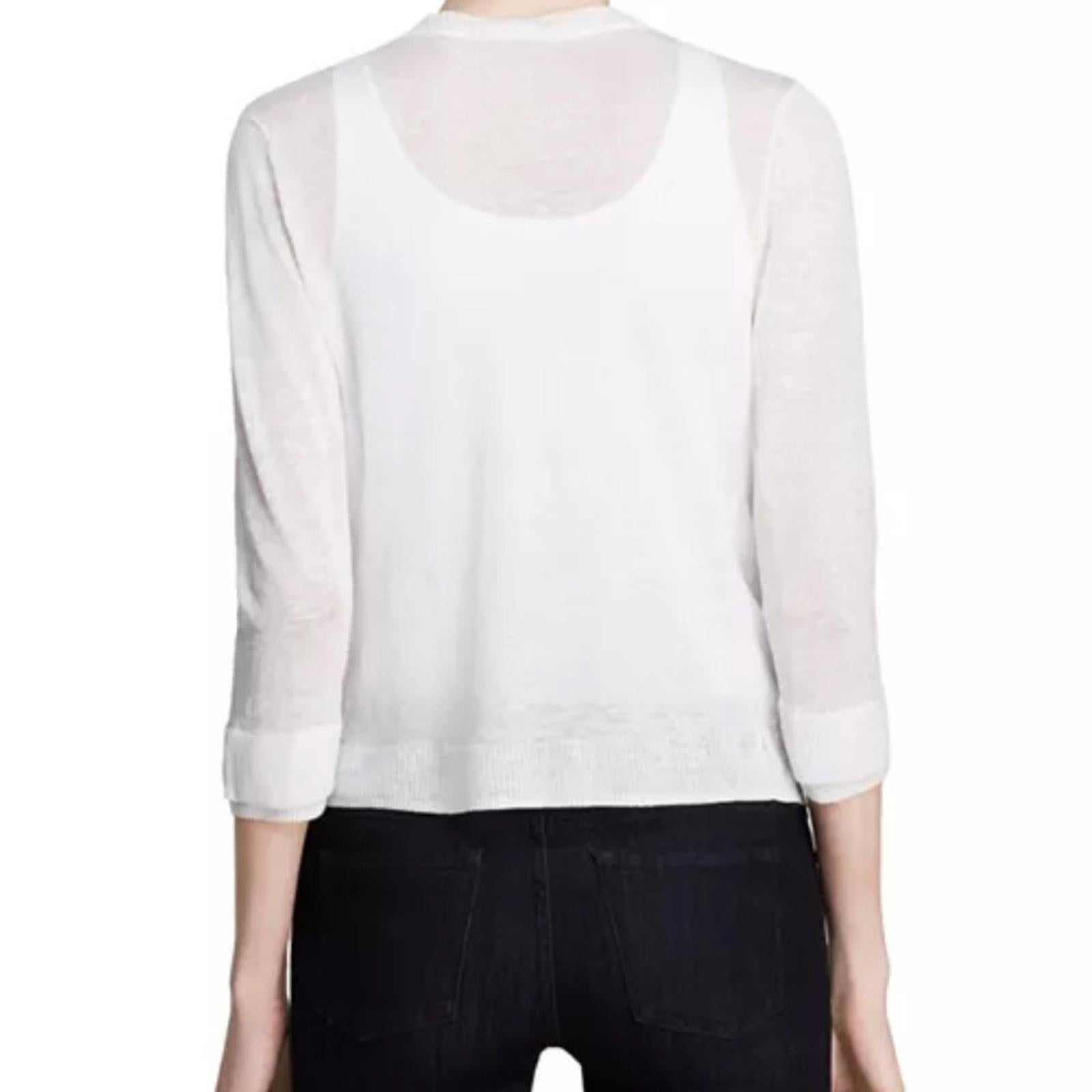 NIC+ZOE Lightweight Four-Way Cardigan in Paper White, NWT, Size XL