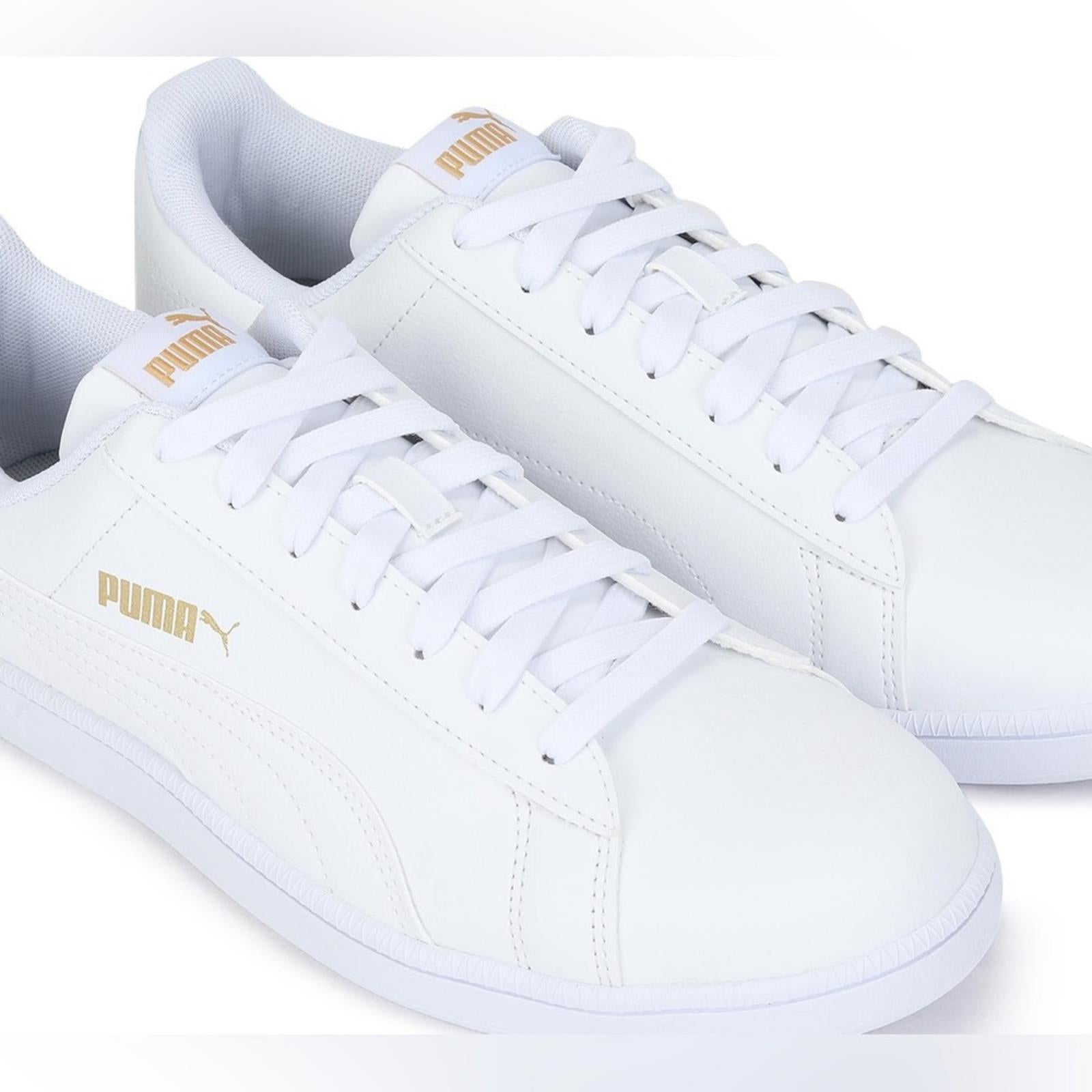 Puma Leather Sneakers in White, Size 11, New w/o Box