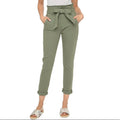 7 For All Mankind Paper Bag Waist Green Jean, Size M, NEW