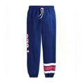 Polo Ralph Lauren Girls' Collegiate Jogger Pants, Blue Size M (8-10) New w/Tag
