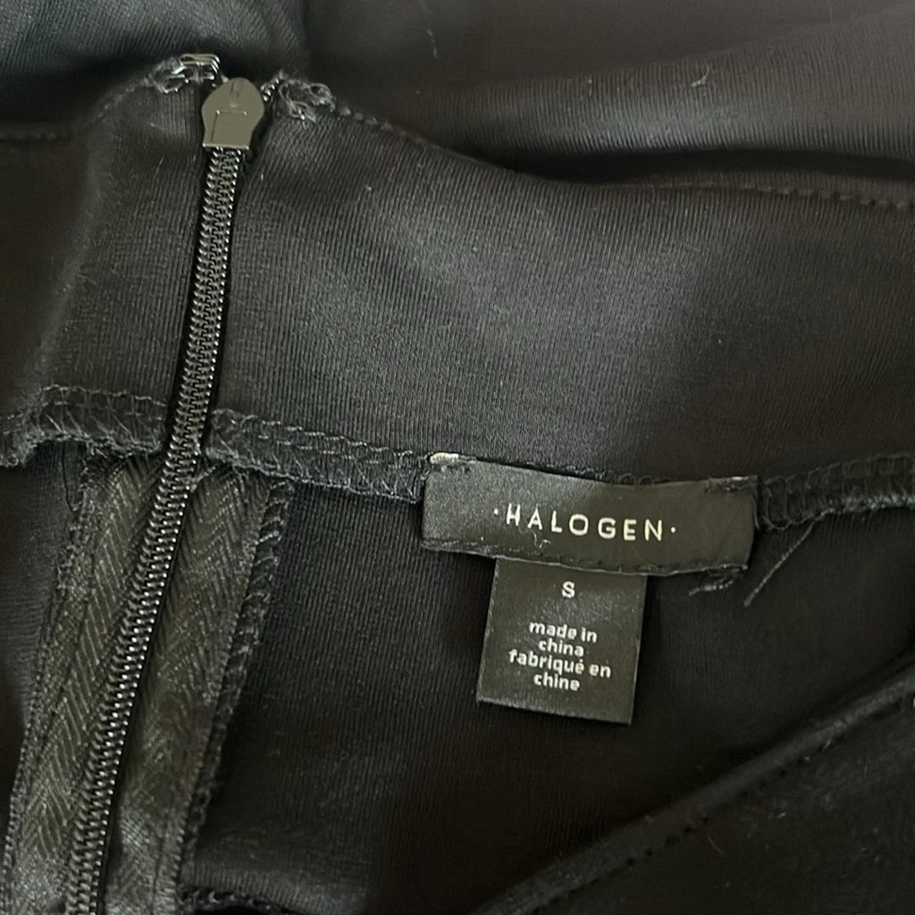 NEW Halogen Seamed Skirt in Rich Black, Size S New w/o Tag $69