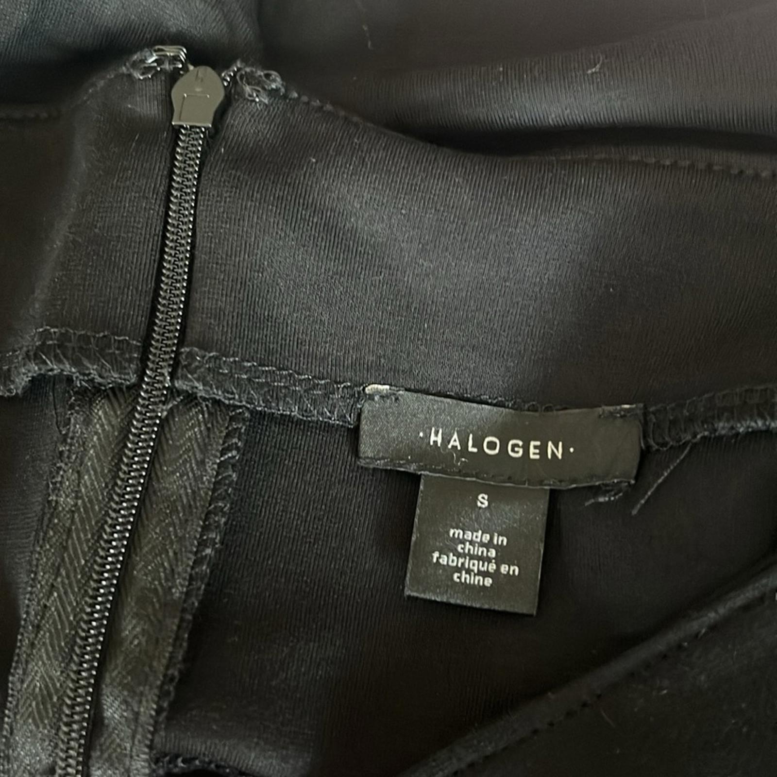 NEW Halogen Seamed Skirt in Rich Black, Size S New w/o Tag $69