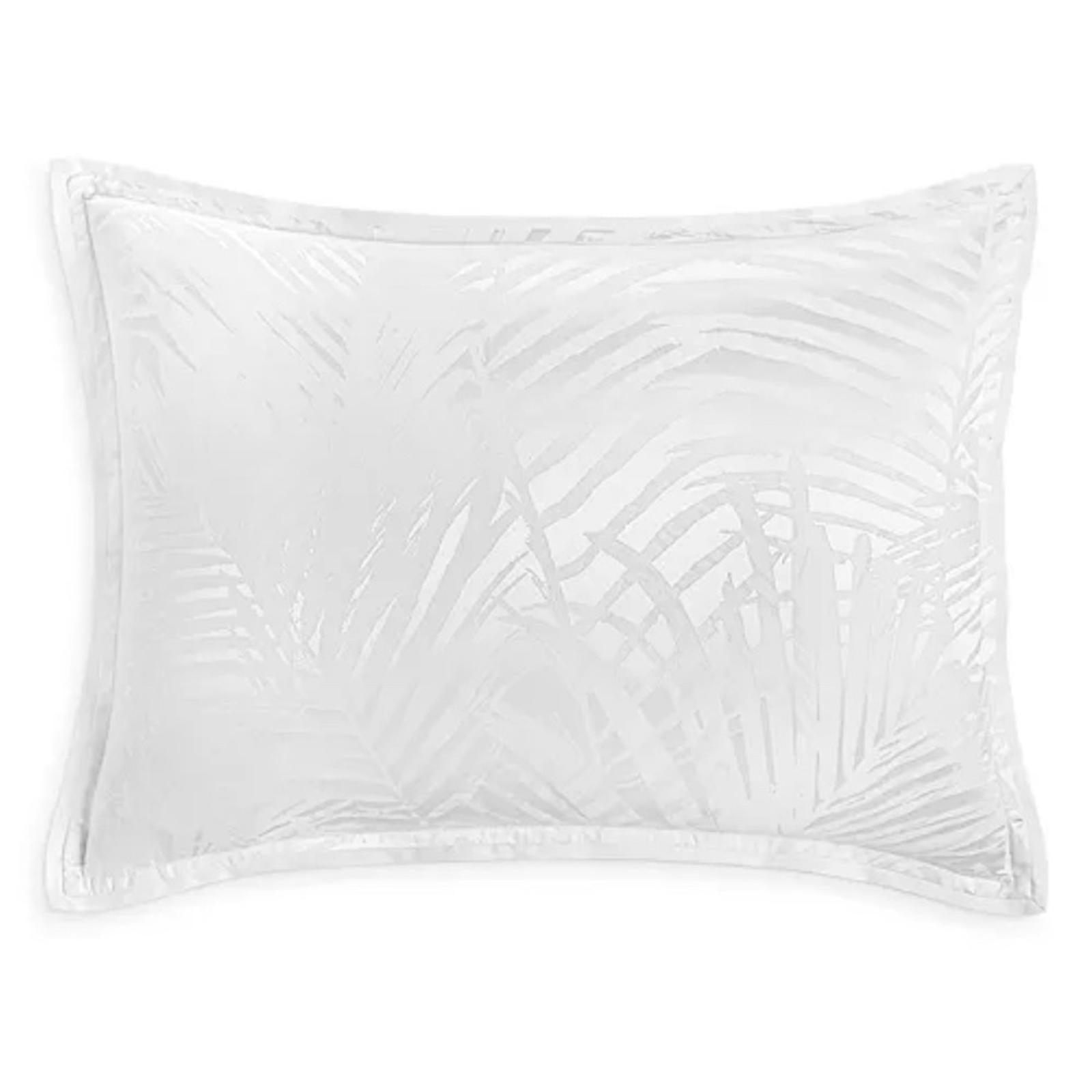Hudson Park Collection Palmetto Cotton Silk Standard Sham, New in Box $195