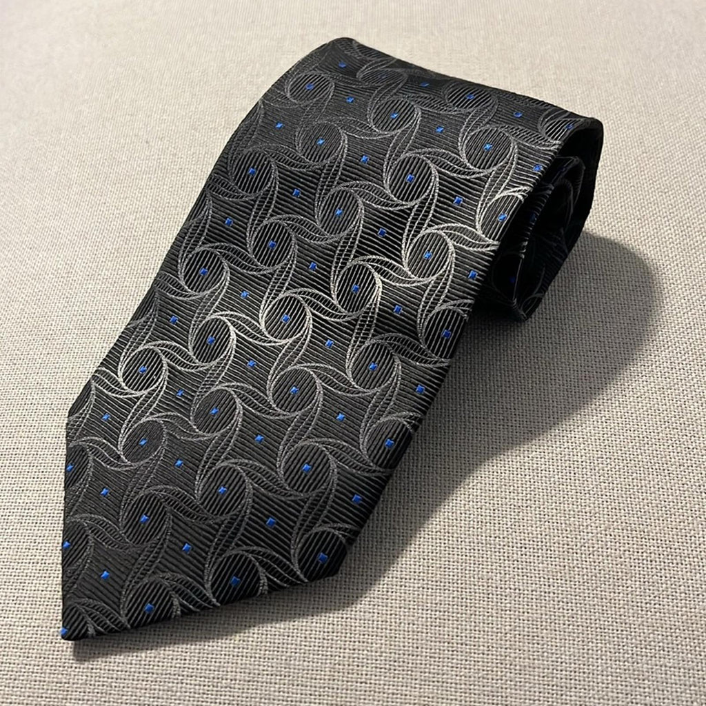 Pronto-Uomo (Made in Italy) 100% Silk Neck Tie