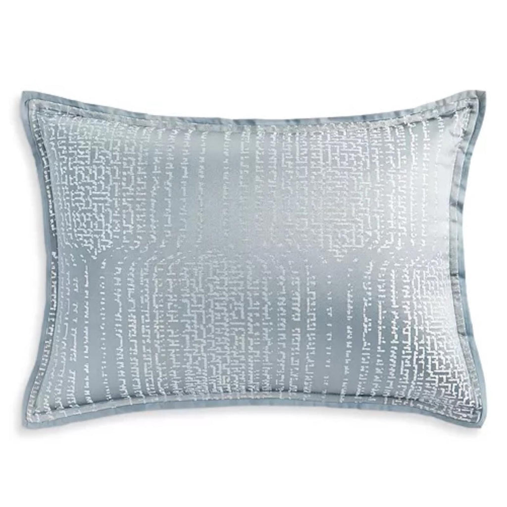 Hudson Park Collection Faded Geometric Standard Sham, New w/Tag $130