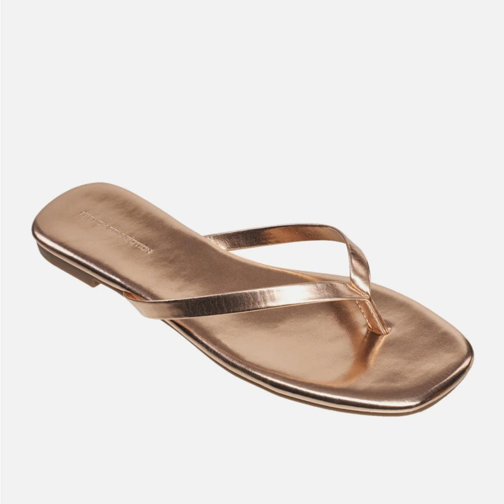 French Connection Morgan Sandals in Rose Gold, Size 11 New in Box