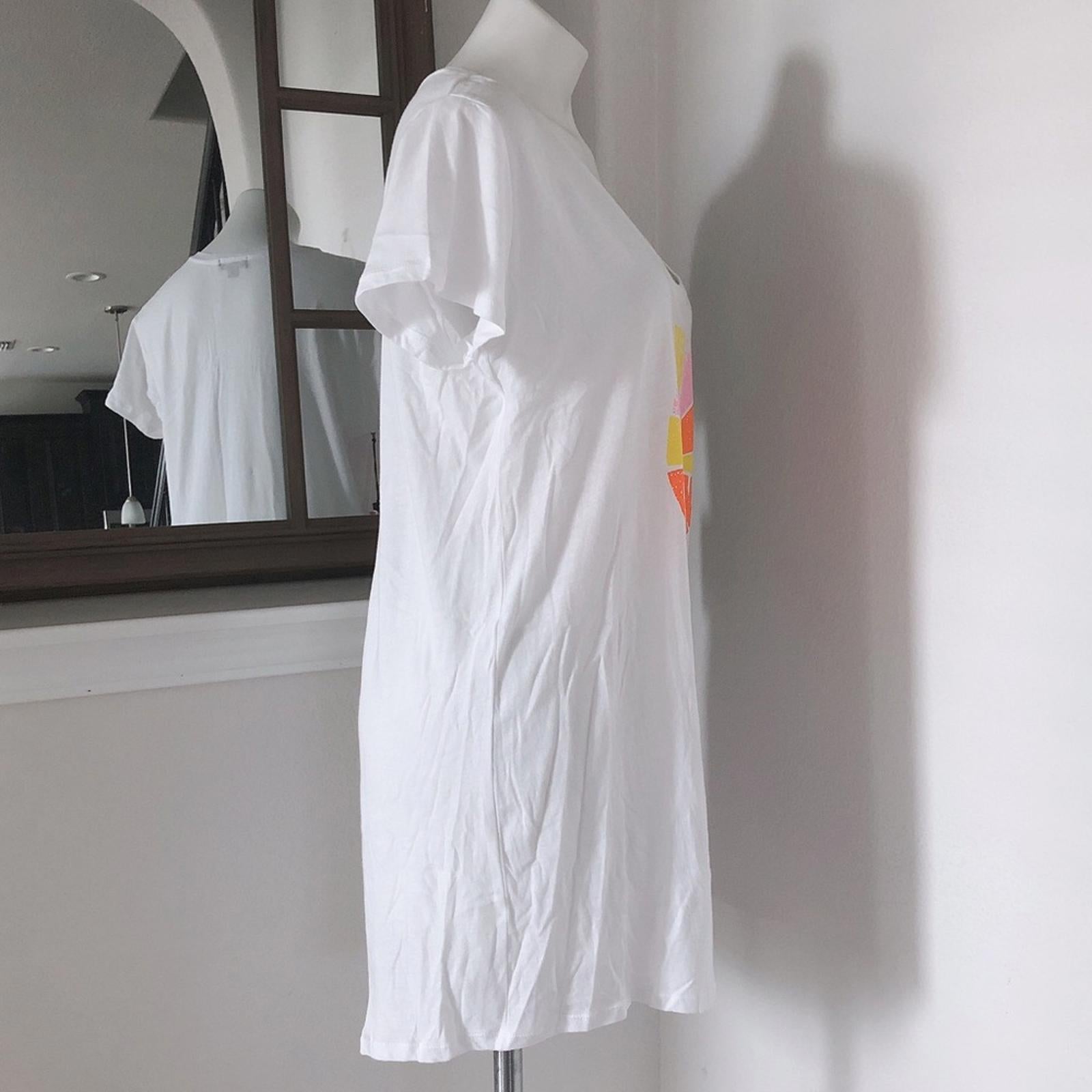 Wildfox Sun Scoop Neck Swim Coverup in White, Dress Beach Size S New w/Tag