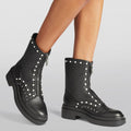 Jimmy Choo Nola Embellished Ankle Boots in Black Size 37.5 New + DustBag $1395