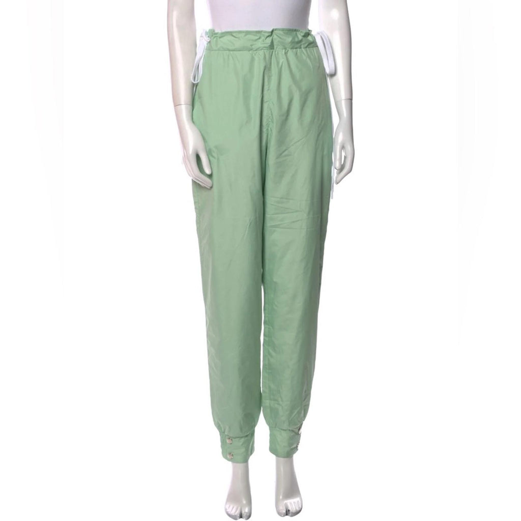 KHRISJOY Casual Pants in Mint Green, Size S - Made in Italy NEW w/o Tag $537