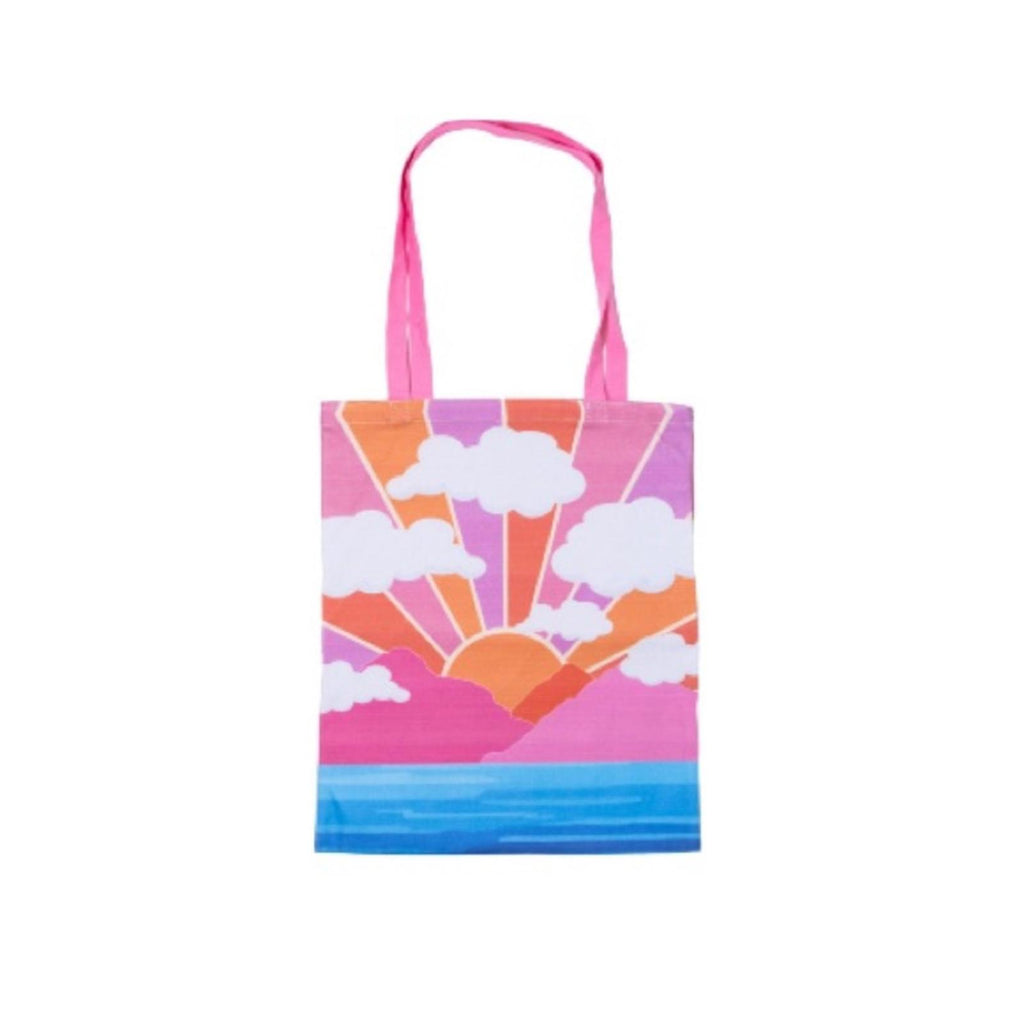 Skinnydip London Canvas Medium Tote Bag, Sunset Multi New w/Tag