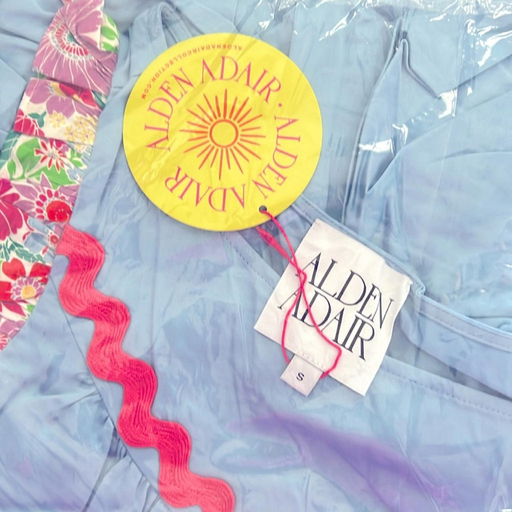 Alden Adair Chandler Dress in Roller Skate, Size S New in Packaging