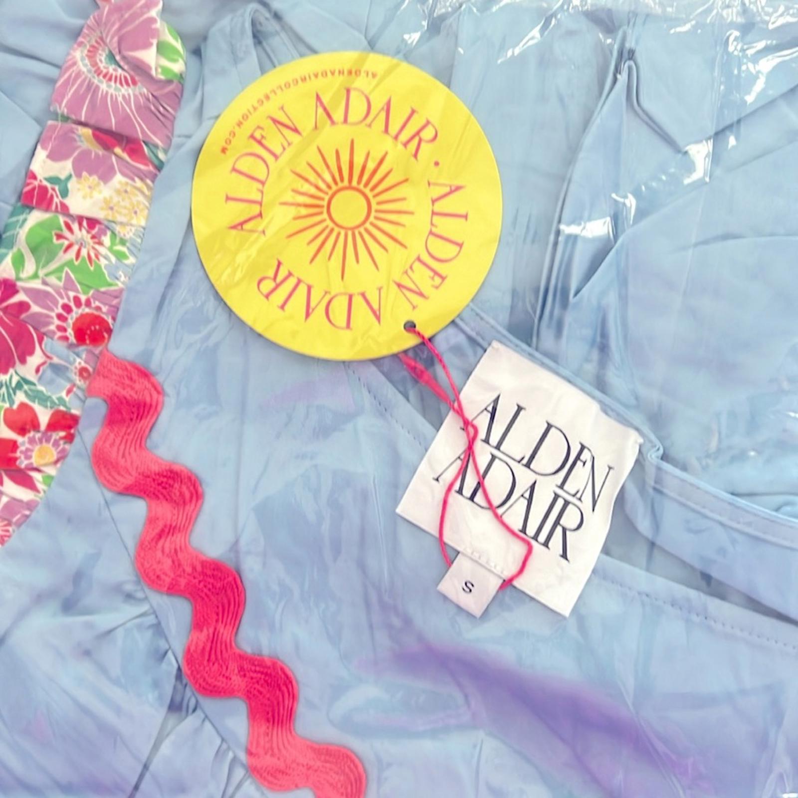 Alden Adair Chandler Dress in Roller Skate, Size S New in Packaging