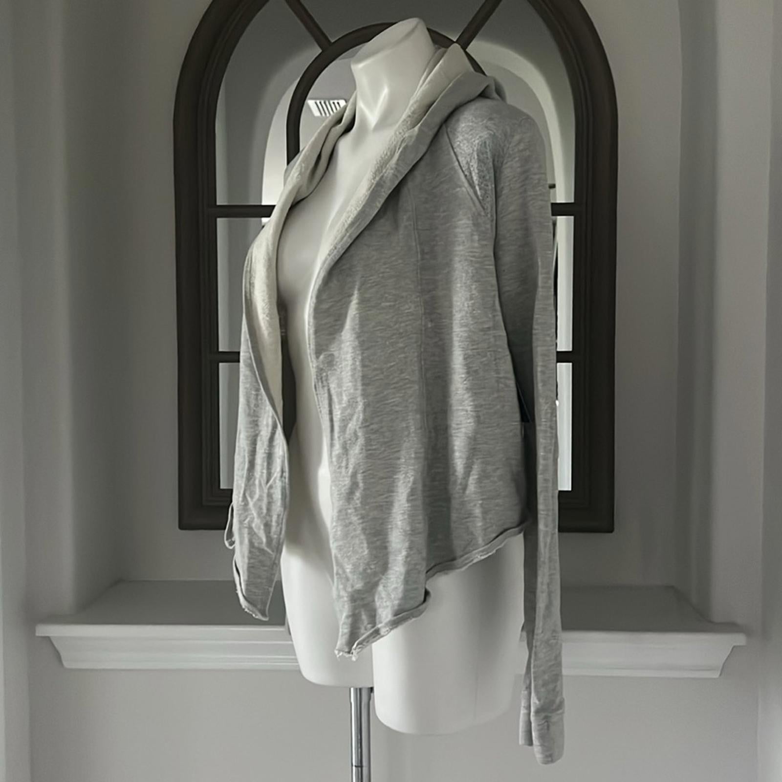 NUX Hoodie Long Sleeve Cardigan Sweatshirt, Size Small New w/Tag