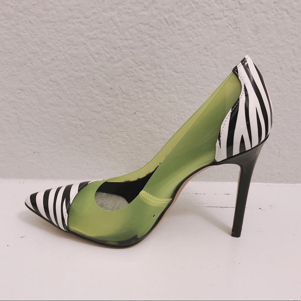 Mix No.6 Adrienne Zebra Print Pump, Shoes Size 7 New in Box
