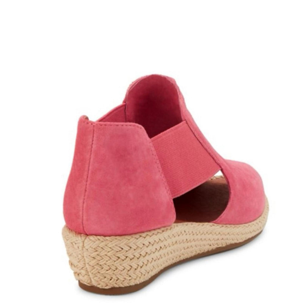 Gentle Soul Noa Elastic Slip-On Leather Wedge Sandals, Size 5 New in Box $199