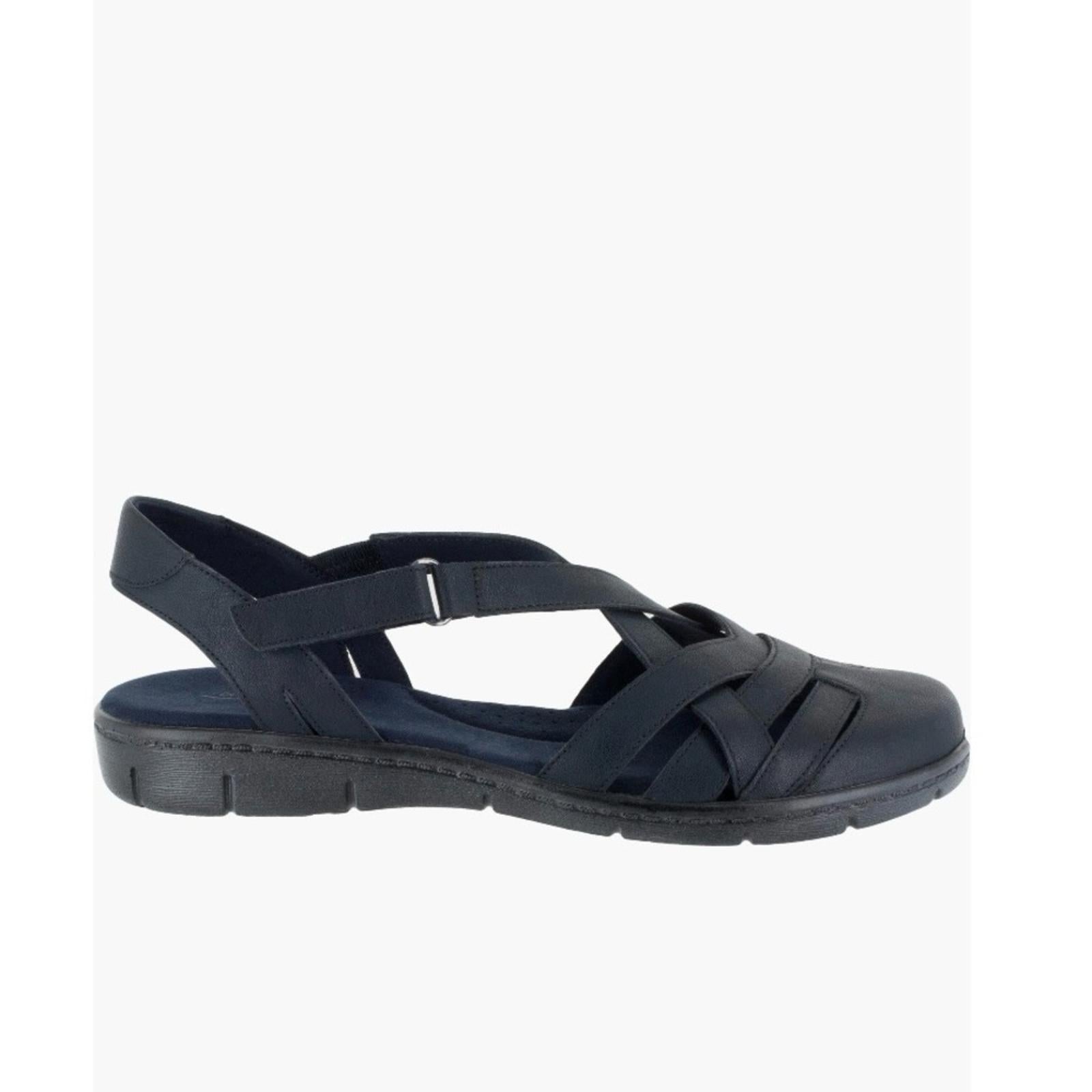 Easy Street Garrett Navy Sandals, Size 11, New in Box