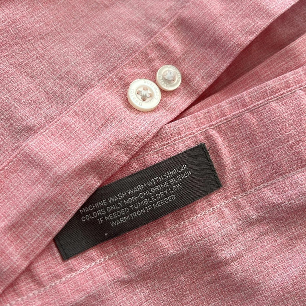 Daniel Cremieux Short Sleeve Button-down Shirt in Pink, EXCELLENT!