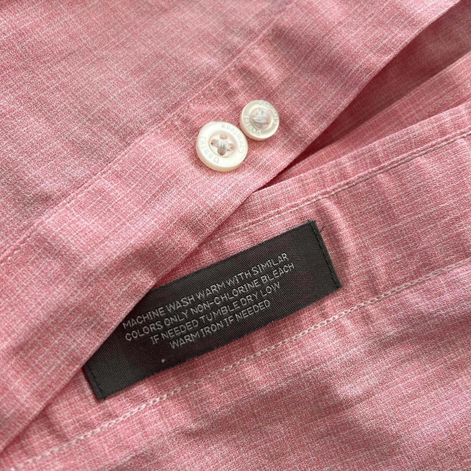 Daniel Cremieux Short Sleeve Button-down Shirt in Pink, EXCELLENT!