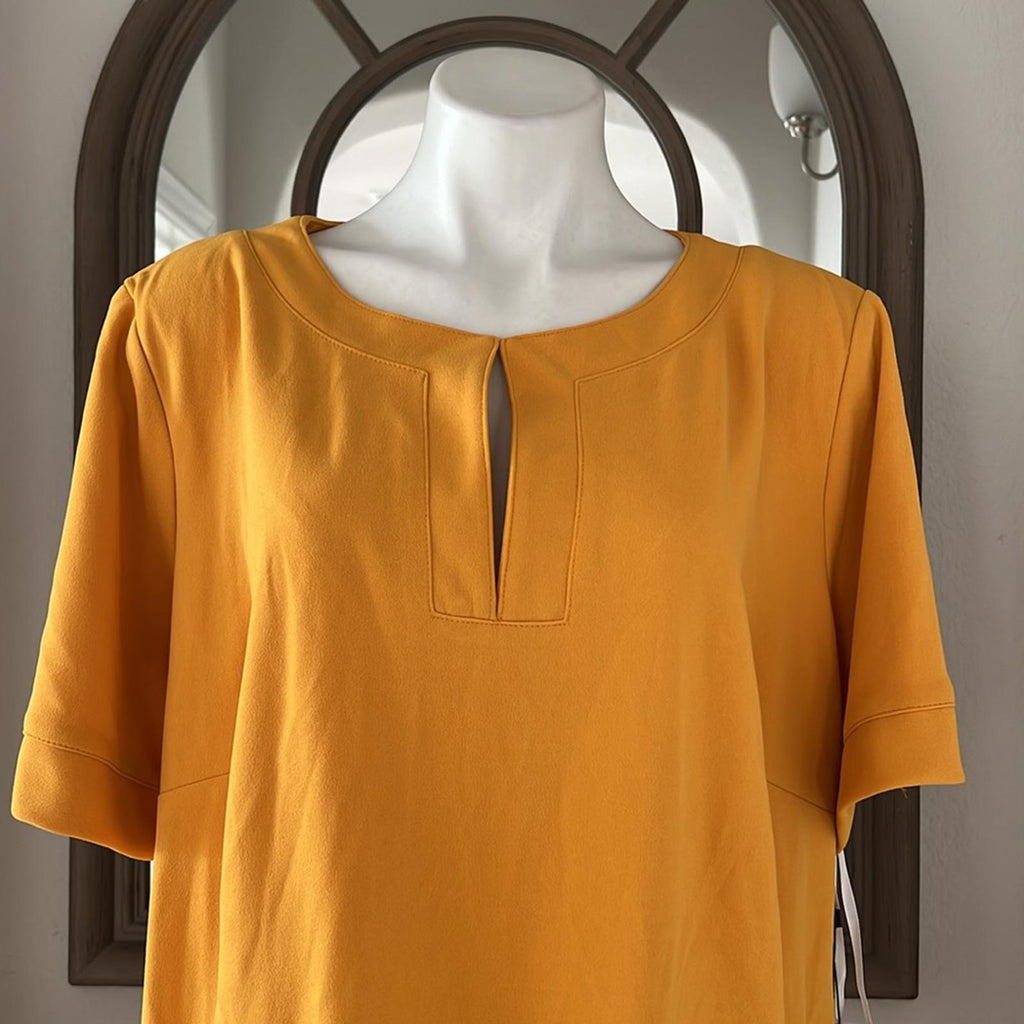 Tommy Hilfiger Sheath Dress in Sunflower, Size 20W New w/Tag