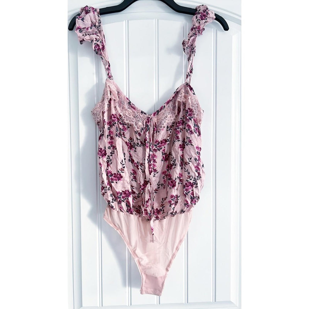 Free People Take It Away Thong Bodysuit Size S, New w/Tag