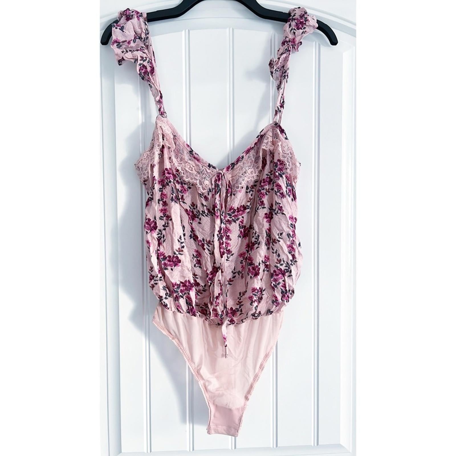 Free People Take It Away Thong Bodysuit Size S, New w/Tag