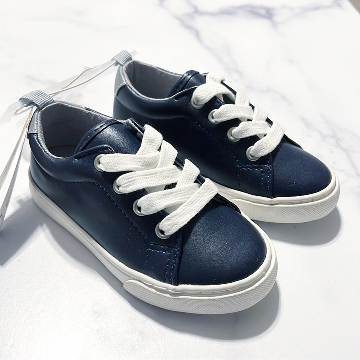 Gymboree Boy’s Lace-Up Sneakers, Size 8 New with Tag