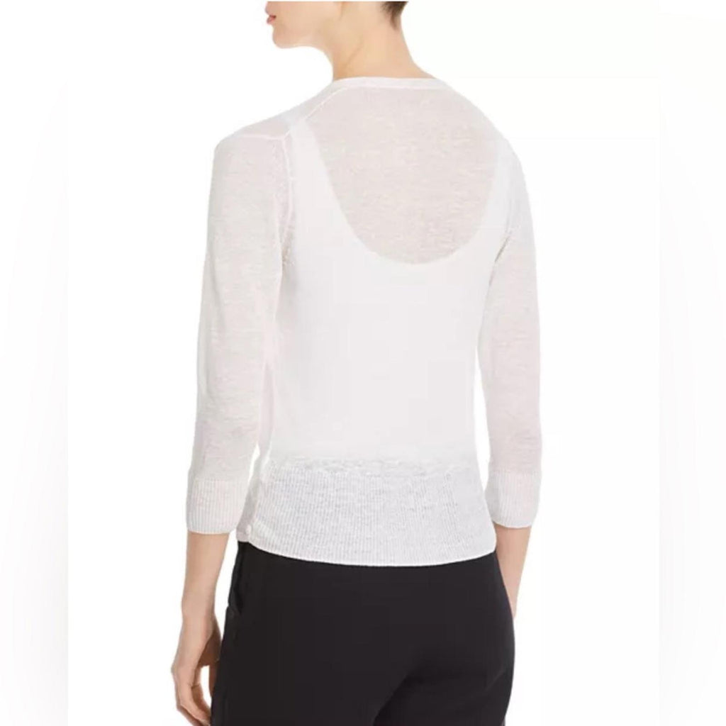 NIC+ZOE Lightweight Four-Way Cardigan in Paper White, NWT, Size XL