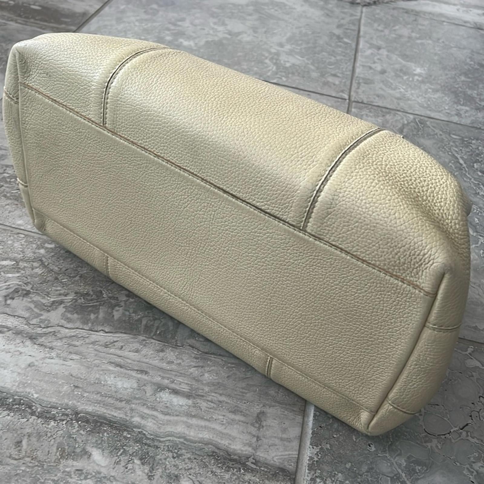 Bottega Veneta Roma Triple-Compartment Pebbled Leather Tote Bag, Retail $3,450