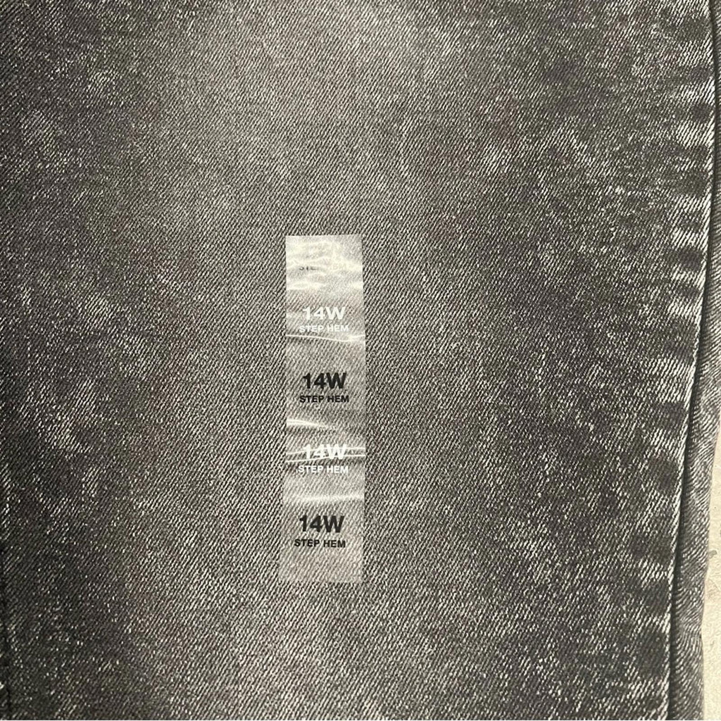 And Now This The Step Hem High Rise Cropped Jeans, Size 14W New w/Tag Retail $49
