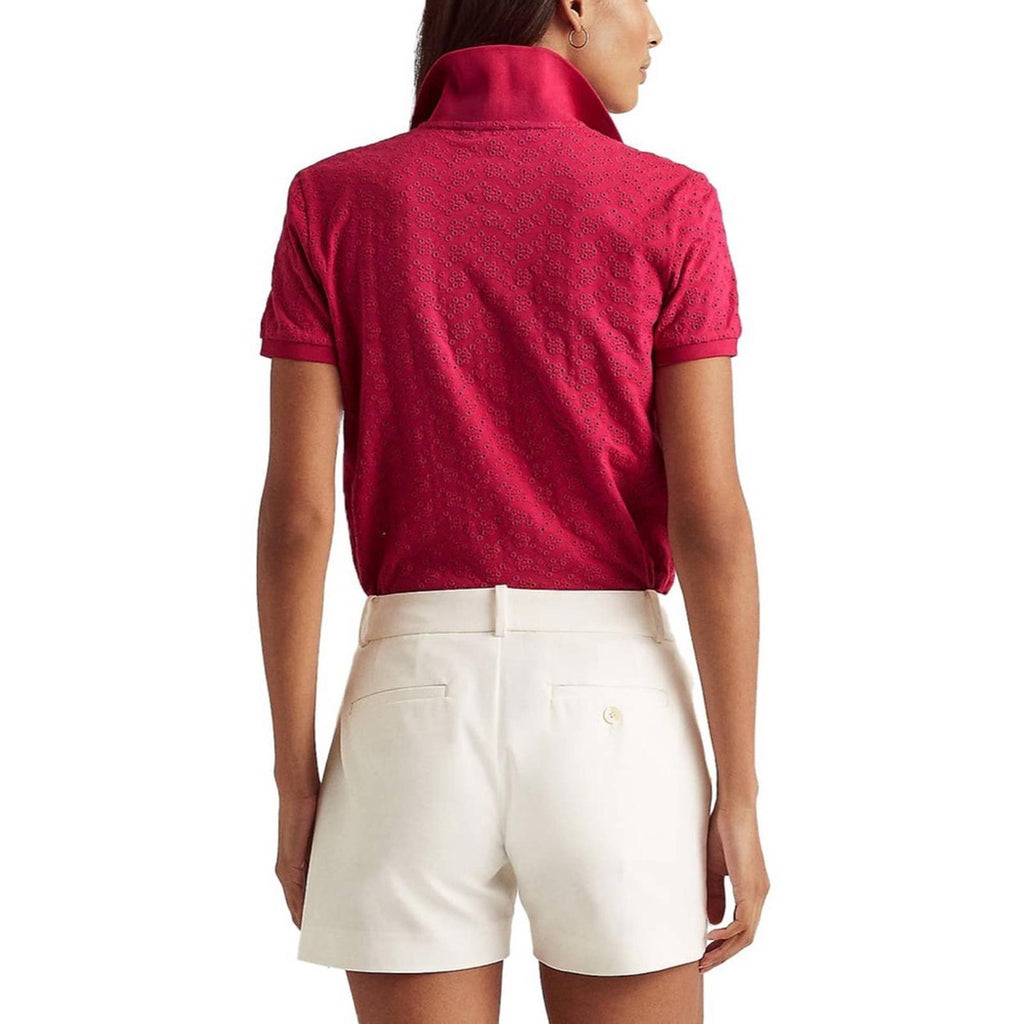 Lauren Ralph Lauren Pink Embroidered Polo Shirt, Size 3X, New with Tag
