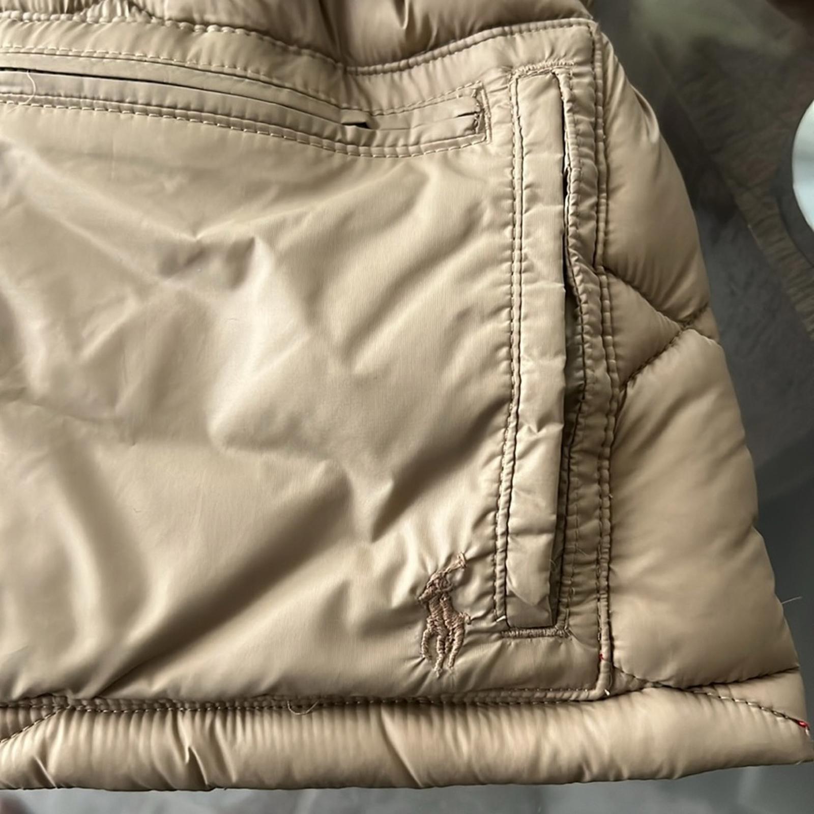 Polo Ralph Lauren Water-Repellent Belted Quilted Jacket Size 6X New w/Tag