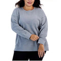 ID Ideology Solid Crewneck Fleece Sweatshirt in Heather Grey, Size 1X, NEW