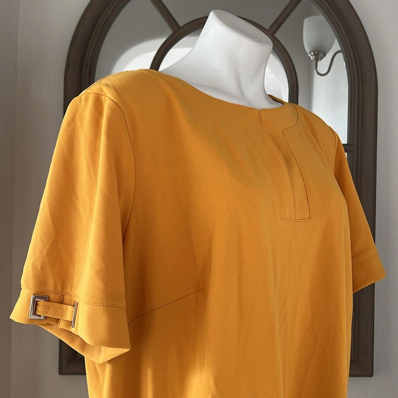 Tommy Hilfiger Sheath Dress in Sunflower, Size 20W New w/Tag