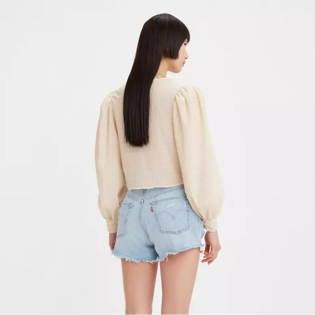 Levi’s Fawn Tie Blouse, Size XS New w/Tag